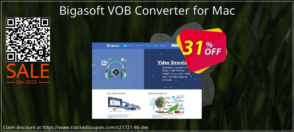 Bigasoft VOB Converter for Mac coupon on Halloween promotions