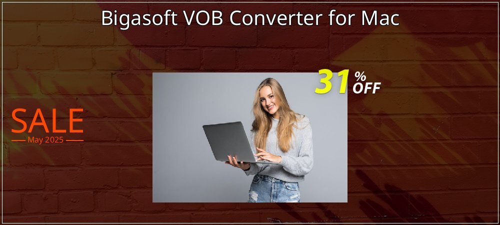 Bigasoft VOB Converter for Mac coupon on World Party Day offer