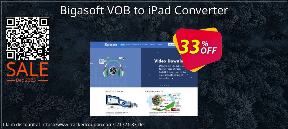 Bigasoft VOB to iPad Converter coupon on April Fools' Day discount