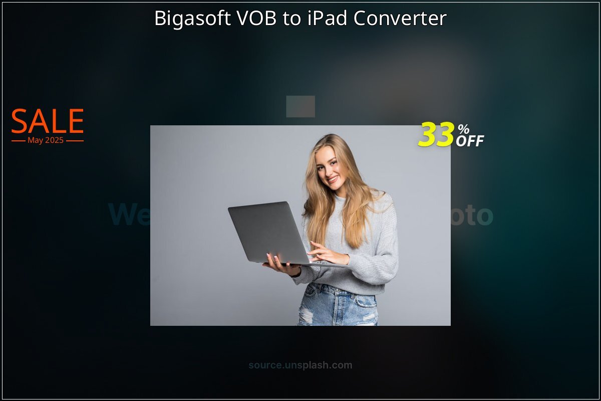 Bigasoft VOB to iPad Converter coupon on National Memo Day offering discount