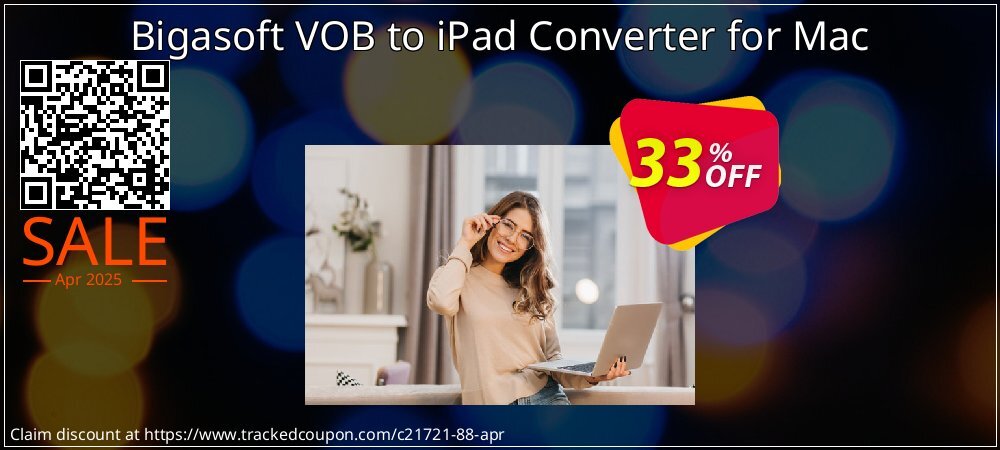 Bigasoft VOB to iPad Converter for Mac coupon on Easter Day offering discount