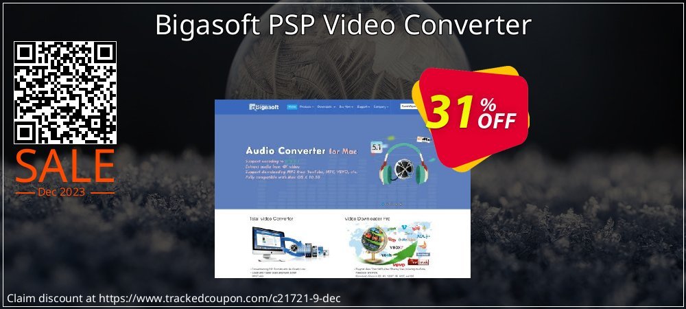Bigasoft PSP Video Converter coupon on April Fools' Day offering sales