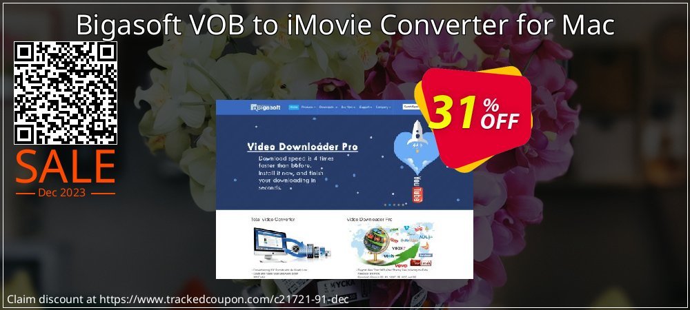 Bigasoft VOB to iMovie Converter for Mac coupon on Navy Day offering discount