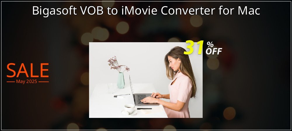 Bigasoft VOB to iMovie Converter for Mac coupon on World Party Day discounts