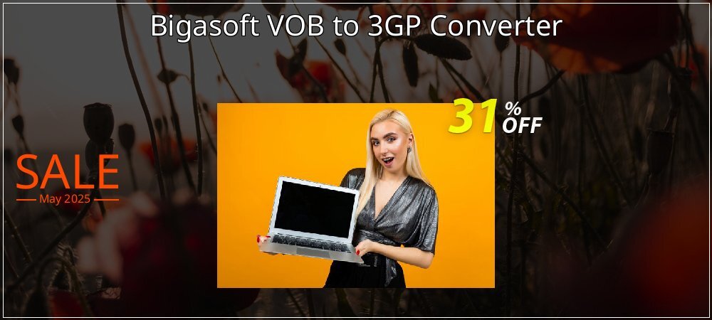 Bigasoft VOB to 3GP Converter coupon on Easter Day sales