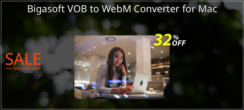 Bigasoft VOB to WebM Converter for Mac coupon on Palm Sunday offer