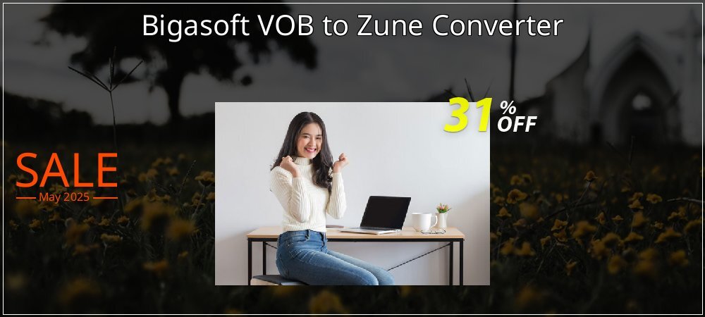 Bigasoft VOB to Zune Converter coupon on Virtual Vacation Day offering discount