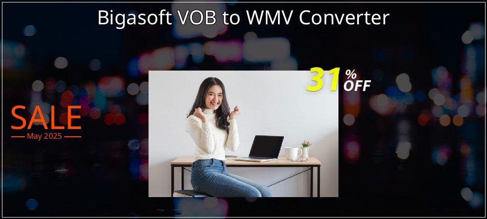 Bigasoft VOB to WMV Converter coupon on National Smile Day discounts