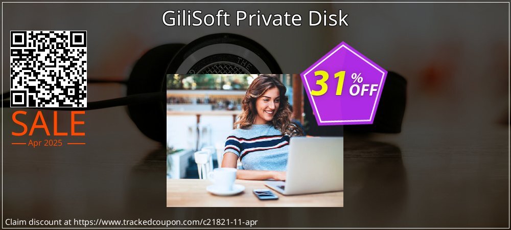 GiliSoft Private Disk coupon on World Party Day sales