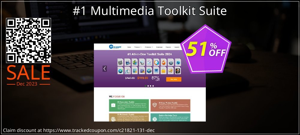 #1 Multimedia Toolkit Suite coupon on World Party Day discount