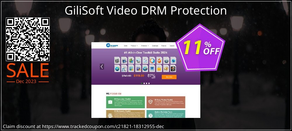 GiliSoft Video DRM Protection coupon on National Walking Day offering sales