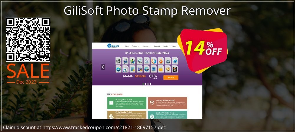 Get 10% OFF GiliSoft Photo Stamp Remover offering sales