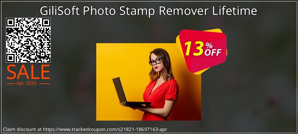 GiliSoft Photo Stamp Remover Lifetime coupon on Easter Day discount