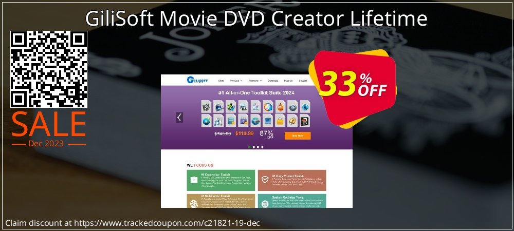 GiliSoft Movie DVD Creator Lifetime coupon on World Password Day sales