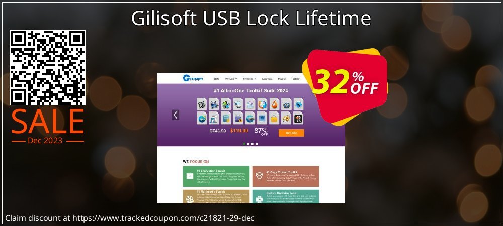 Gilisoft USB Lock Lifetime coupon on World Smile Day super sale