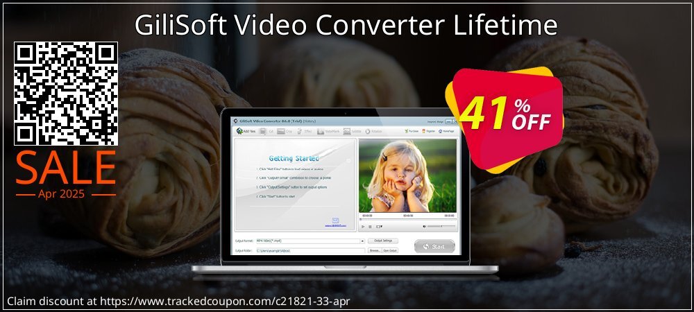 GiliSoft Video Converter Lifetime coupon on Easter Day offering discount