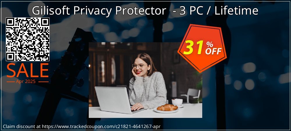 Gilisoft Privacy Protector  - 3 PC / Lifetime coupon on April Fools' Day deals