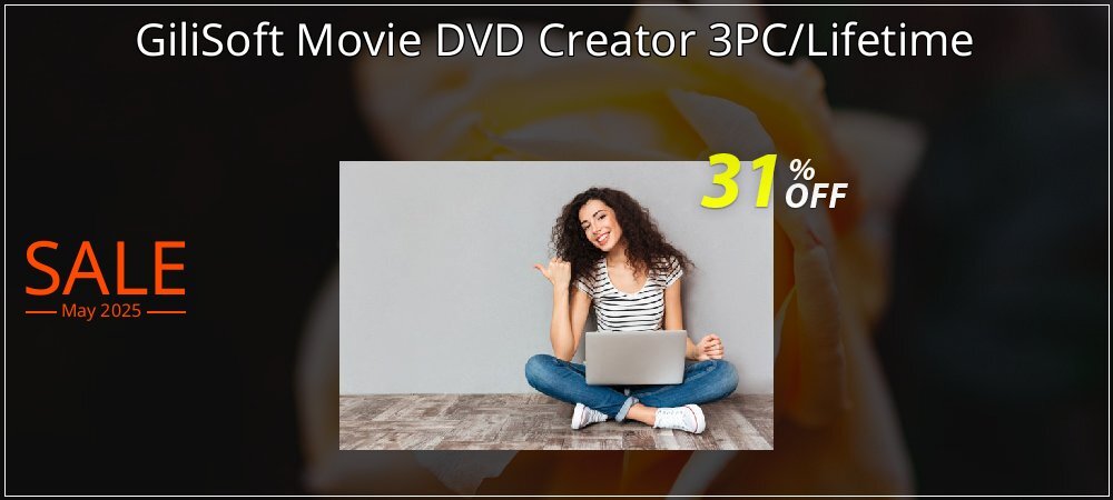 GiliSoft Movie DVD Creator 3PC/Lifetime coupon on World Password Day offer