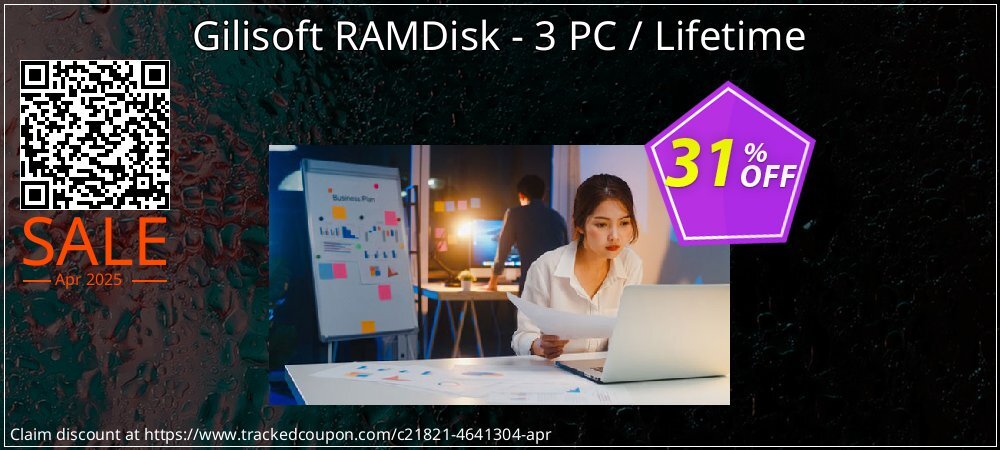 Gilisoft RAMDisk - 3 PC / Lifetime coupon on World Password Day discount