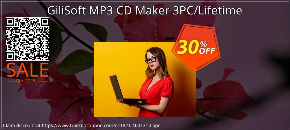 GiliSoft MP3 CD Maker 3PC/Lifetime coupon on World Password Day offering discount