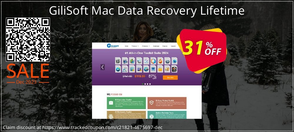 GiliSoft Mac Data Recovery Lifetime coupon on April Fools' Day super sale