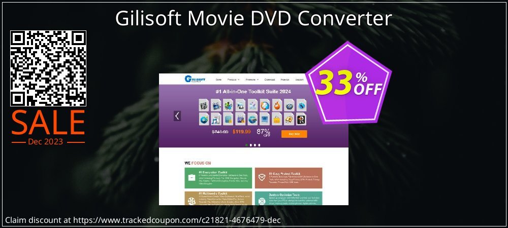 Gilisoft Movie DVD Converter coupon on Tell a Lie Day offering sales