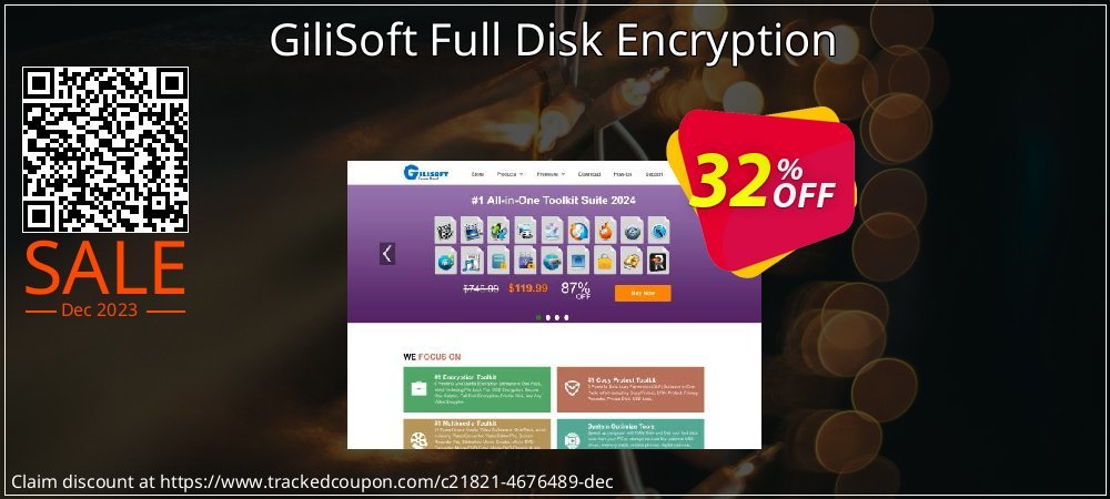 GiliSoft Full Disk Encryption coupon on April Fools' Day offering sales