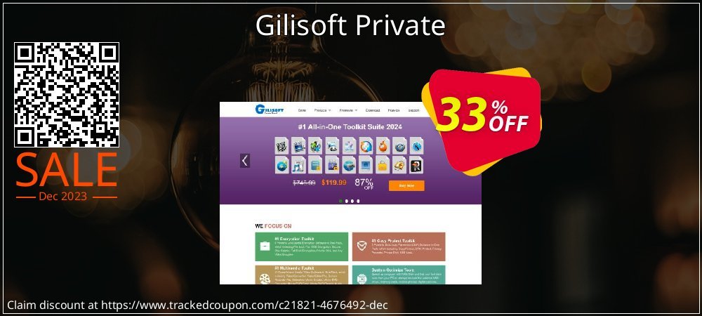 Gilisoft Private coupon on April Fools' Day sales