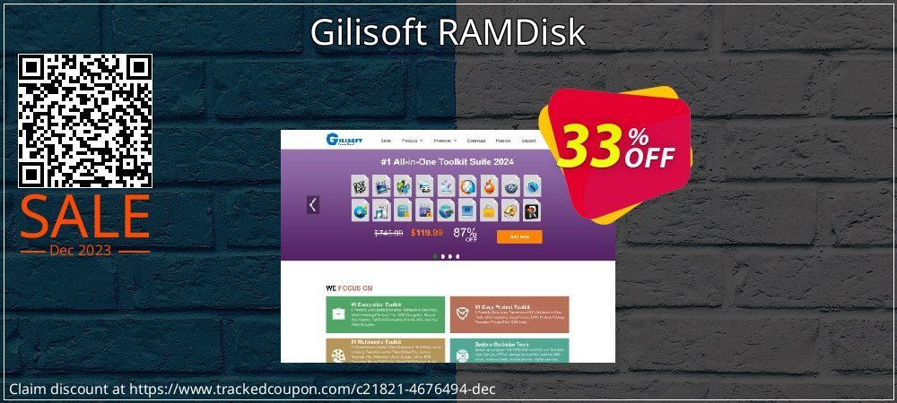 Gilisoft RAMDisk coupon on Tell a Lie Day offer