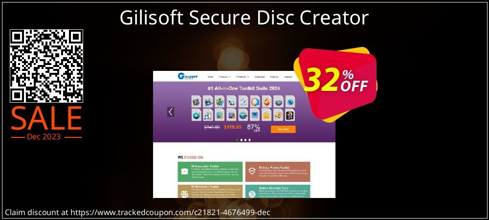 Gilisoft Secure Disc Creator coupon on Tell a Lie Day discounts