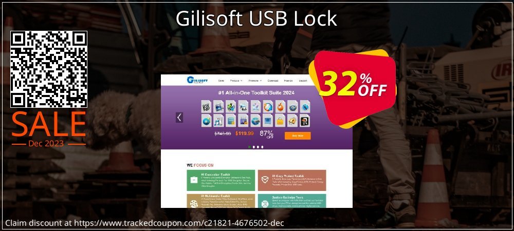 Gilisoft USB Lock coupon on April Fools Day sales