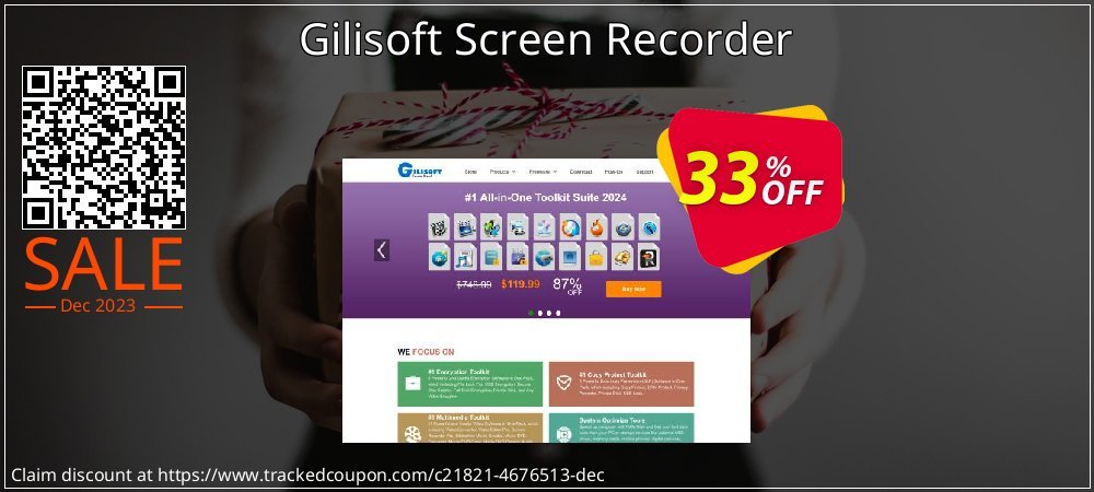 Gilisoft Screen Recorder coupon on Easter Day discount
