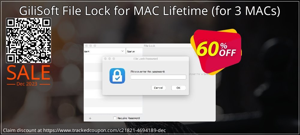 GiliSoft File Lock for MAC Lifetime - for 3 MACs  coupon on Tell a Lie Day discount