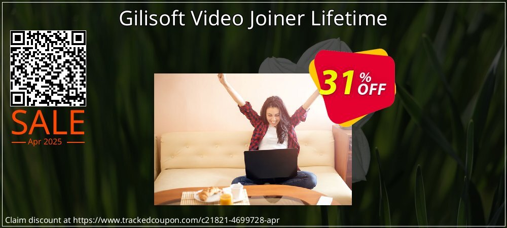 Gilisoft Video Joiner Lifetime coupon on Virtual Vacation Day super sale