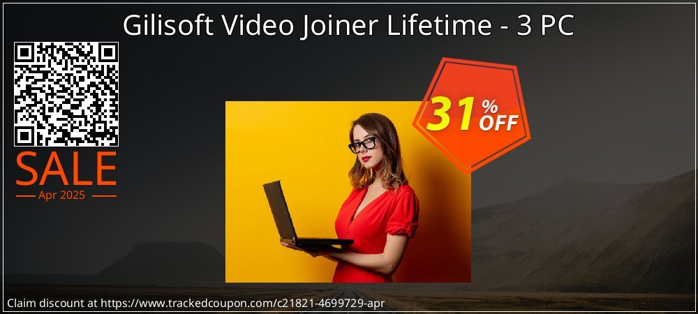 Gilisoft Video Joiner Lifetime - 3 PC coupon on Tell a Lie Day promotions