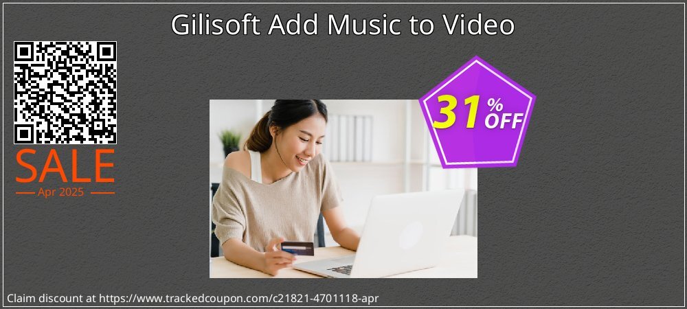 Gilisoft Add Music to Video coupon on Easter Day offer