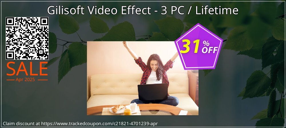 Gilisoft Video Effect - 3 PC / Lifetime coupon on Tell a Lie Day super sale