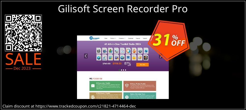 Gilisoft Screen Recorder Pro coupon on Tell a Lie Day deals