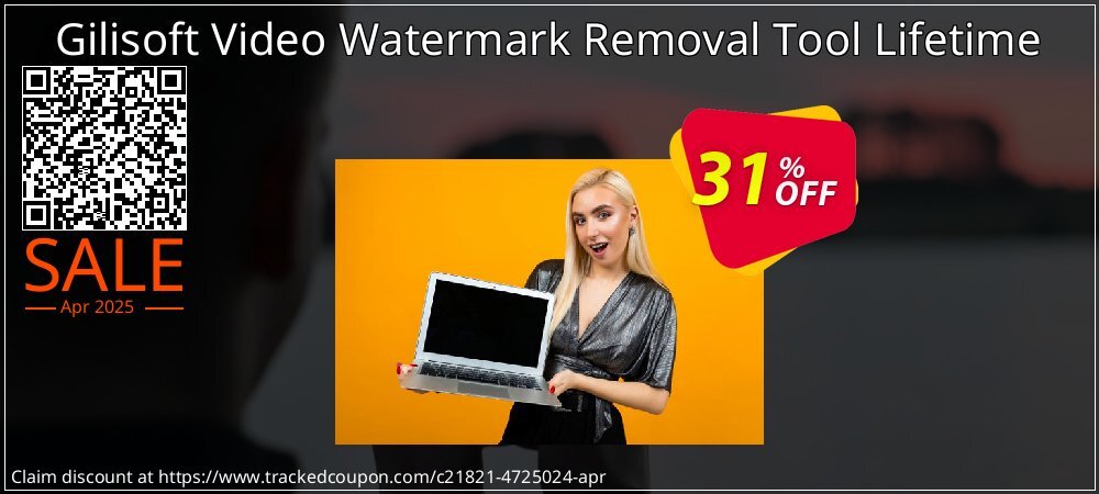 Gilisoft Video Watermark Removal Tool Lifetime coupon on April Fools' Day discount