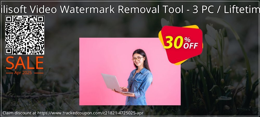 Gilisoft Video Watermark Removal Tool - 3 PC / Liftetime coupon on World Backup Day offering discount