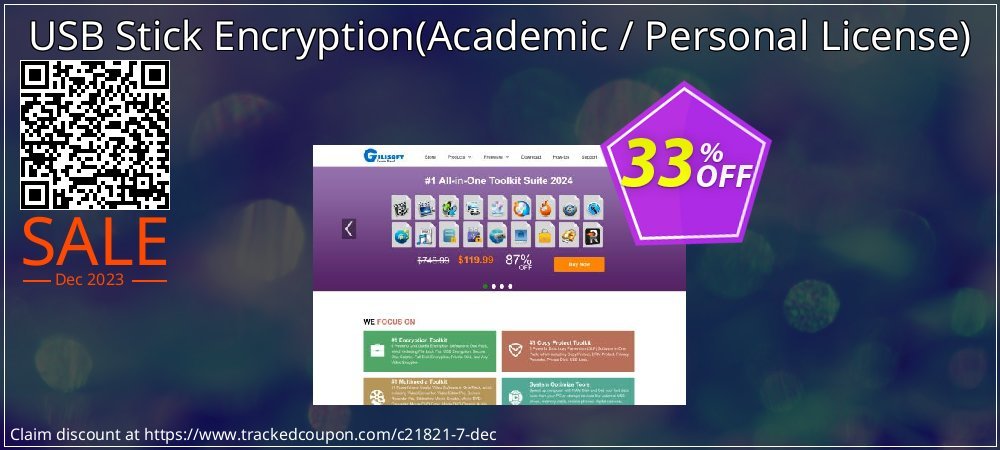 USB Stick Encryption - Academic / Personal License  coupon on Navy Day offer