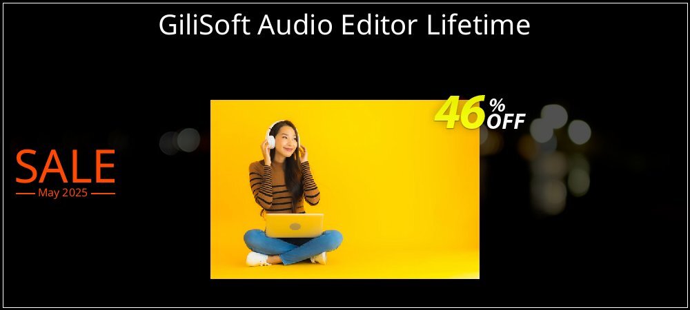 GiliSoft Audio Editor Lifetime coupon on Constitution Memorial Day deals