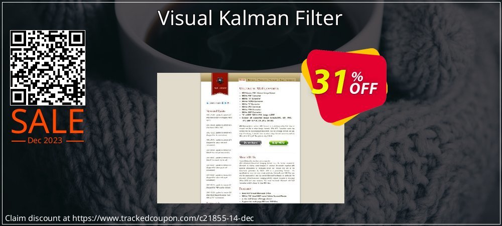Visual Kalman Filter coupon on Tell a Lie Day deals