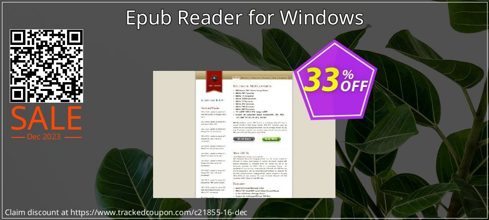 Epub Reader for Windows coupon on World Party Day discount