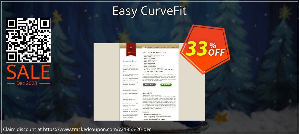 Easy CurveFit coupon on World Backup Day super sale