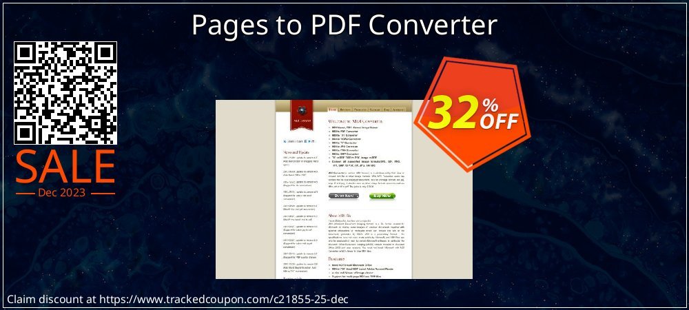 Pages to PDF Converter coupon on National Walking Day discount