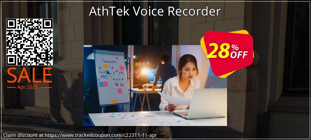 AthTek Voice Recorder coupon on World Party Day offering discount