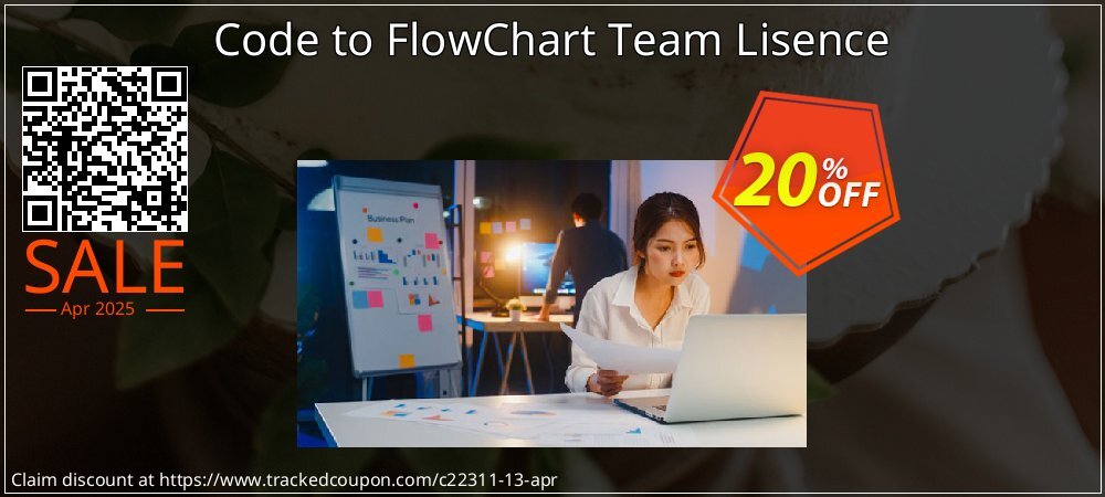 Code to FlowChart Team Lisence coupon on Easter Day super sale