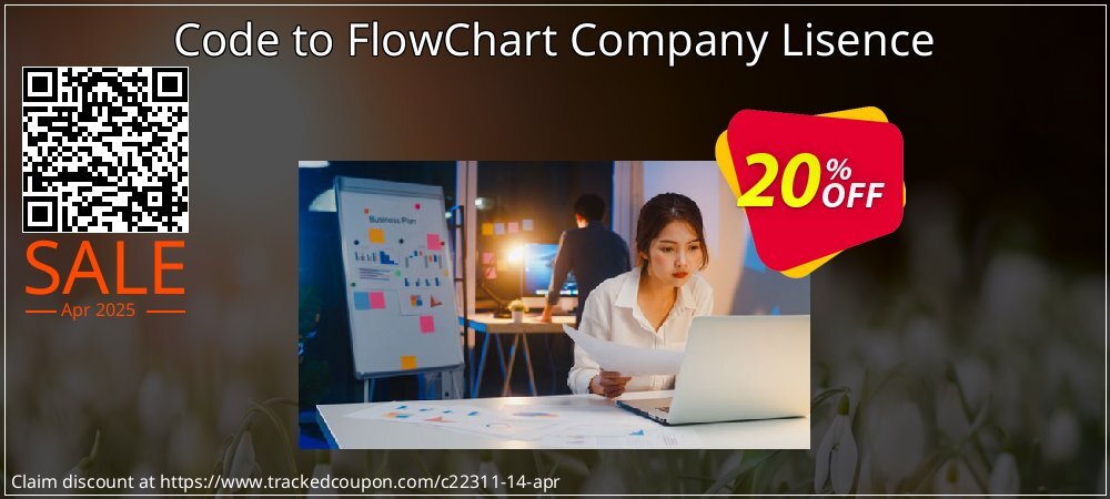 Code to FlowChart Company Lisence coupon on April Fools' Day super sale