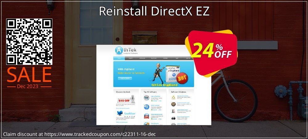 Reinstall DirectX EZ coupon on New Year's eve promotions